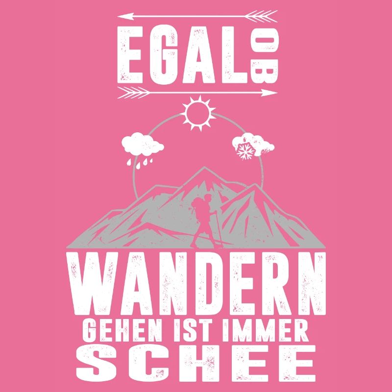 Egal ob Sonne Regen oder Schnee - Wandern