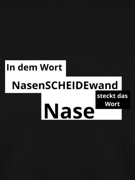 Nase ist halt Nase