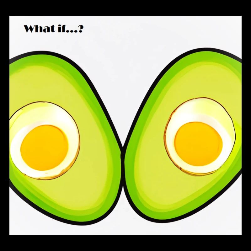 Avocado mit Ei