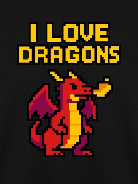 PixelArt I ❤️ Dragons