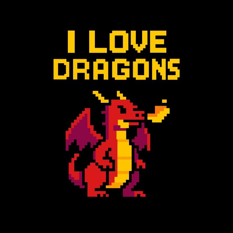 PixelArt I ❤️Dragons