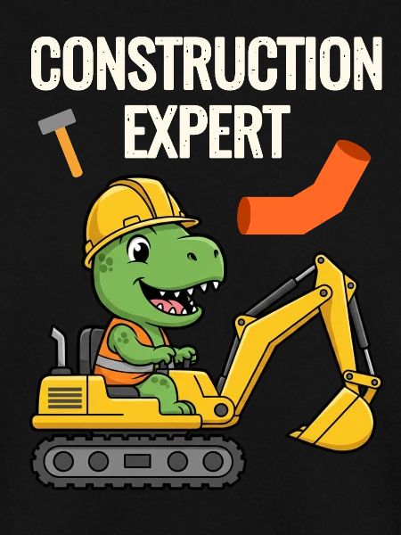 Bauarbeiter Dino