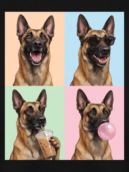 Hunde Belgian Malinois Hund