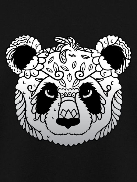 Mandala Panda Painter Gift