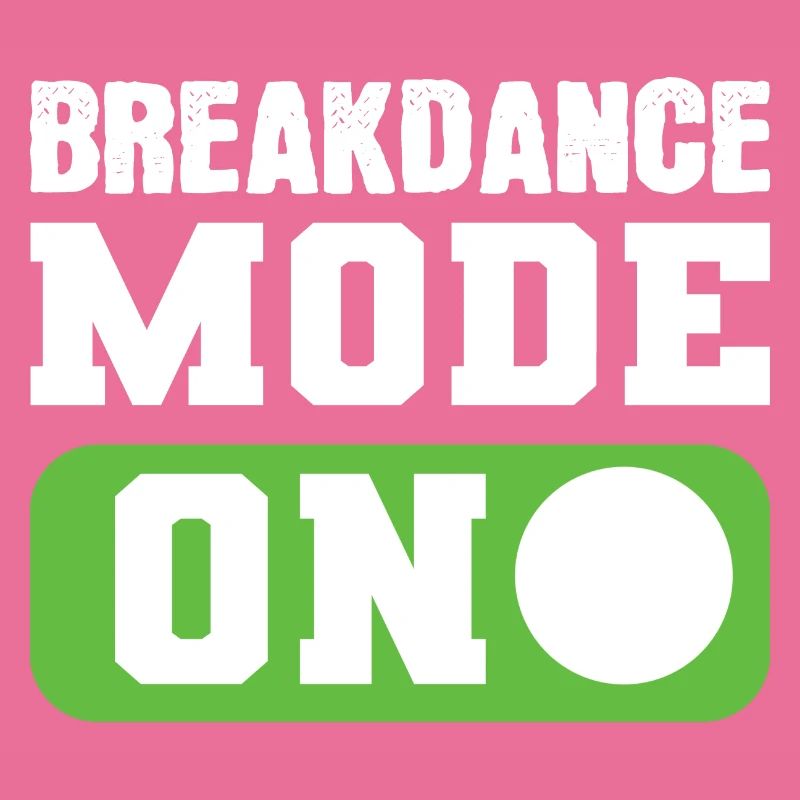 Breakdance -Modus eingeschaltet Künstler Gift