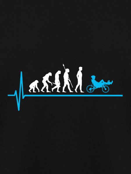 Liegerad Evolution Radfahrer Liegefahrrad