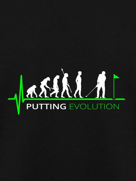 Golf Evolution Golfspieler Putten