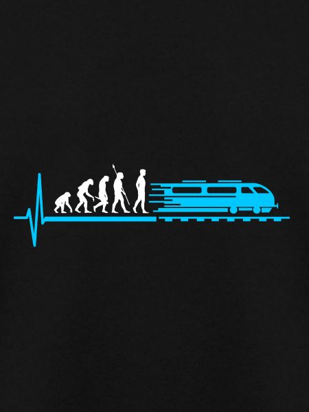 Train evolution railroad heartbeat