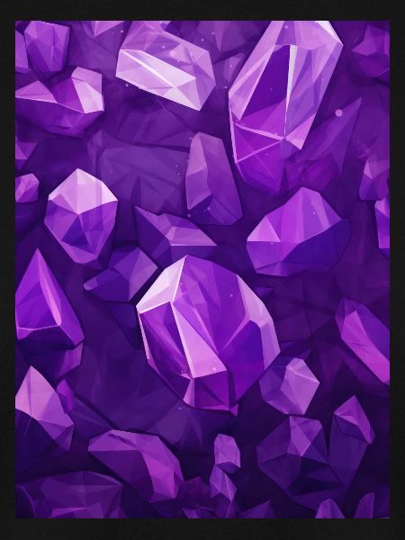 Amethyst Stone Pattern