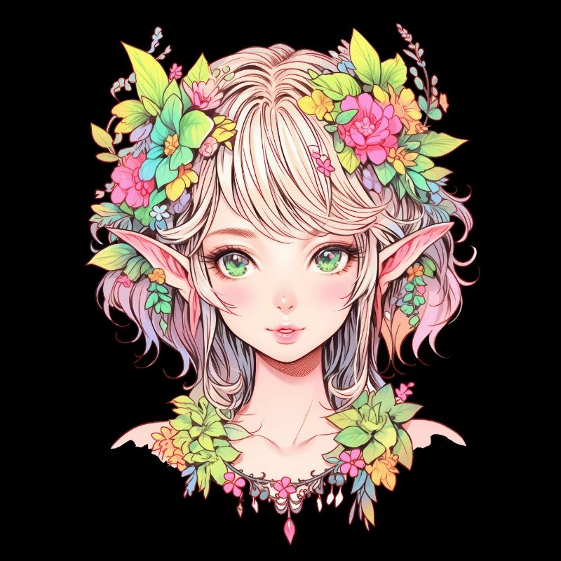 Anime, Fille d’anime, Fille d’anime, Elfe