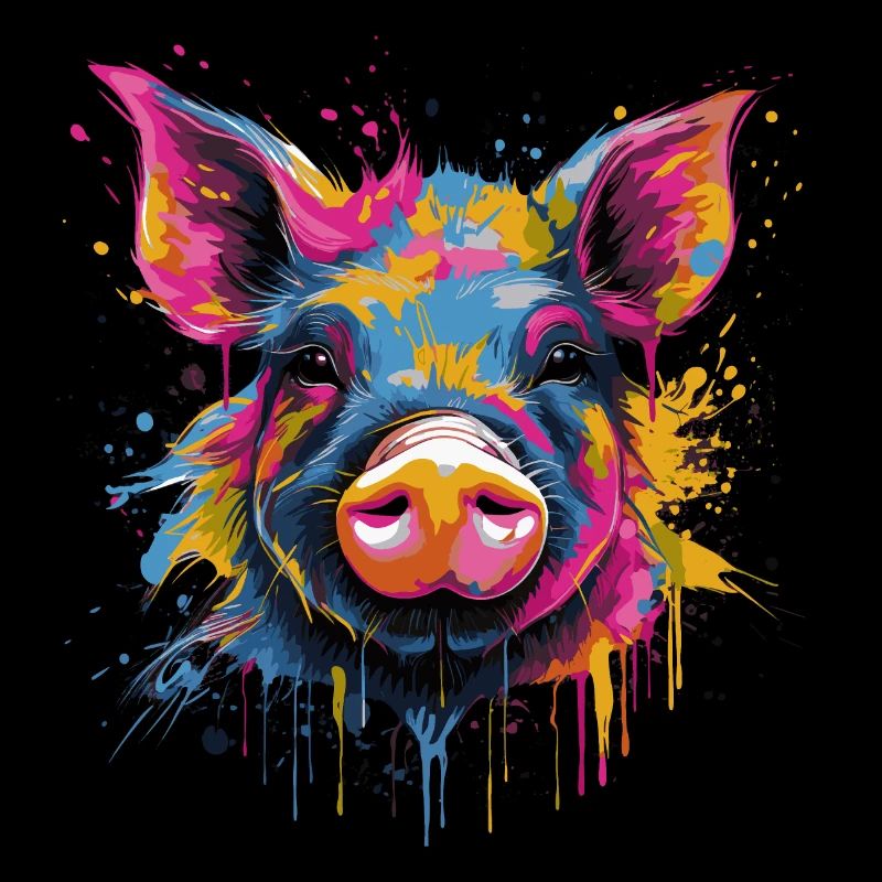 Lustiges Ferkel