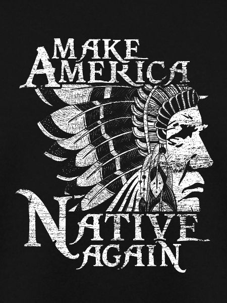Indianer Donald  Amerika Ureinwohner