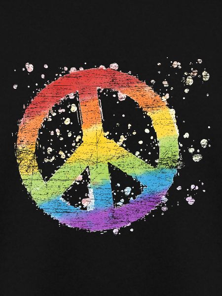 Peacezeichen Frieden Globalisierung Geschenk