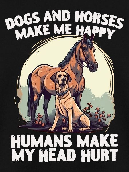 Hunden Und Pferden
