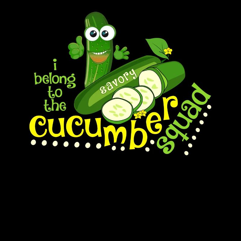 Concombre concombre cadeau concombre escouade drôle