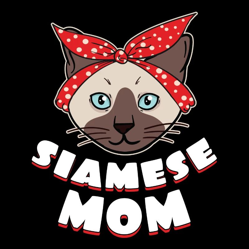 Siamkatze Katze Katzen Mutter Mama Mom Geschenk