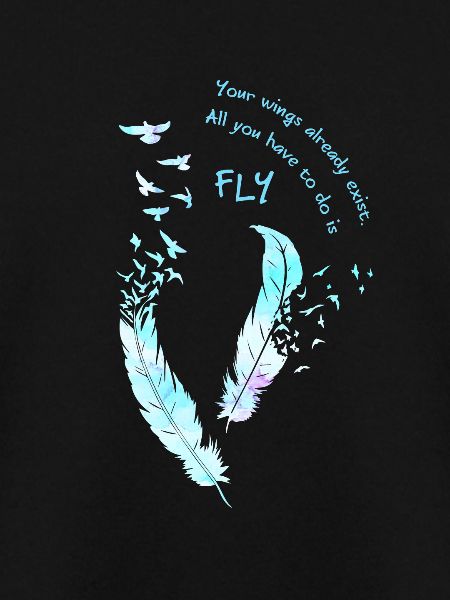Fly Feather Plumage