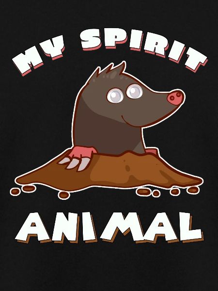 Mole, nearsighted, molehill gift