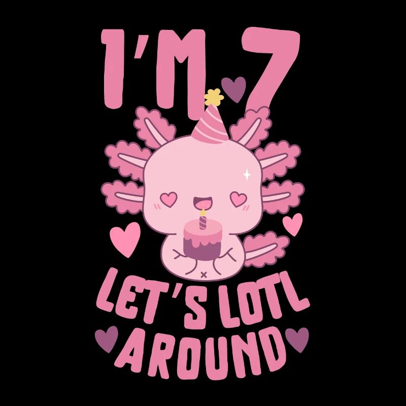 Axolotl Geburtstagsfeier