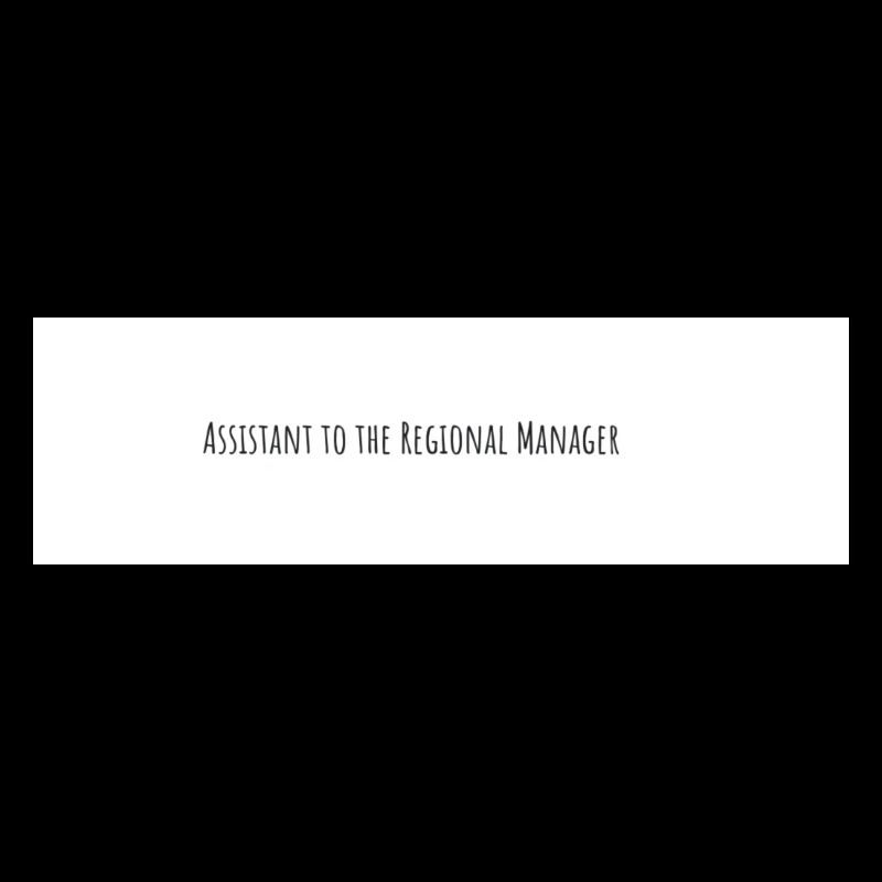 Assistentin des Regionalleiters