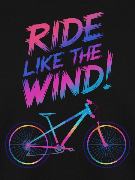 Vibrant Windsurf Bicycle Illustration