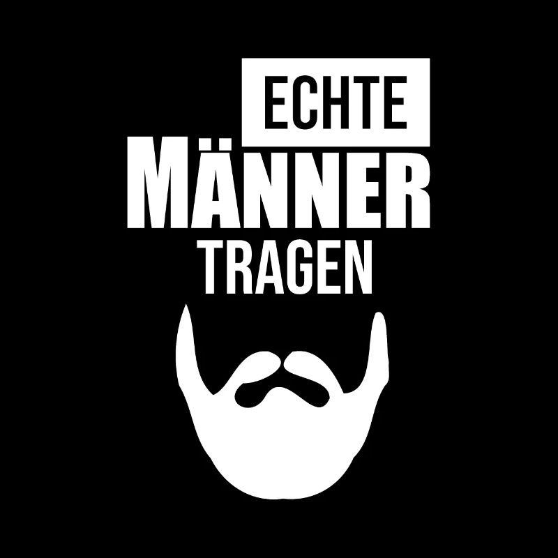 echte maenner tragen bart