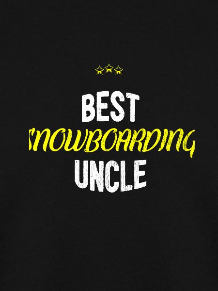 Distressed - BEST SNOWBOARDING UNCLE