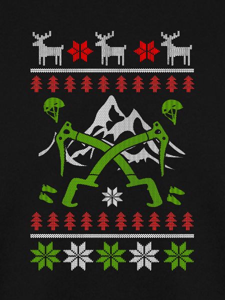 Klettern Bouldern Ugly Christmas