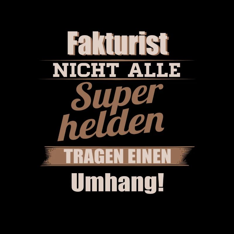 Fakturist Superhelden Geschenk Shirt