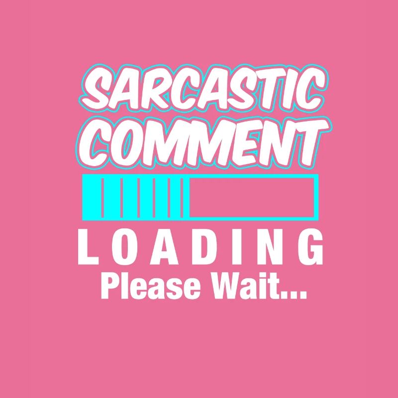 SARCASTIC COMMENT / Geschenk / Sarkasmu