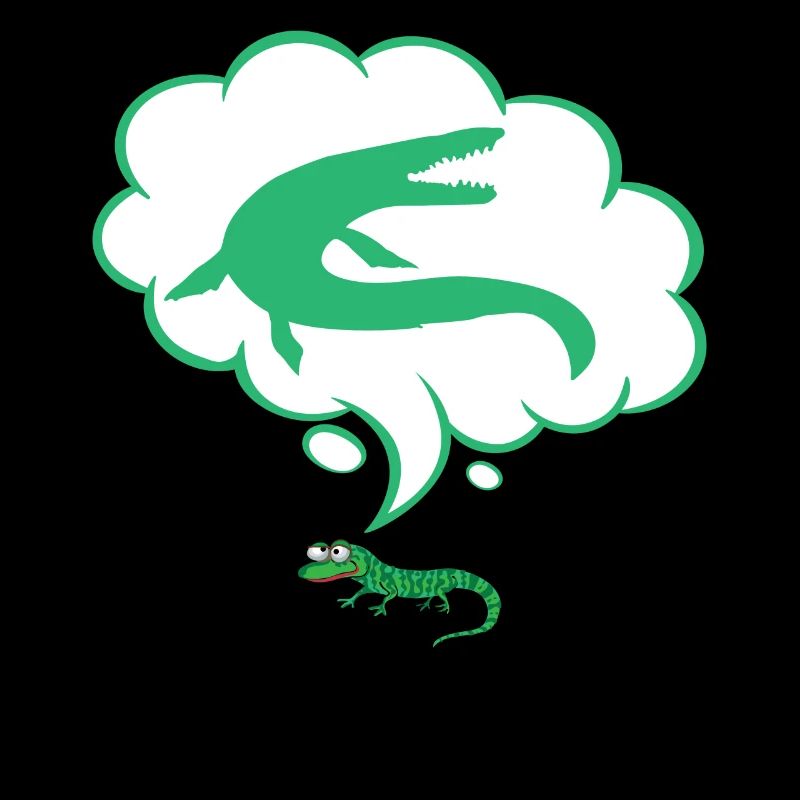 Eidechse / Thing Big / Geschenk T Shirt