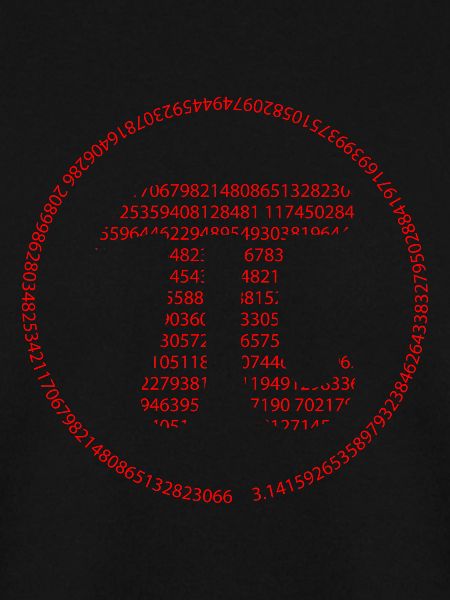 Pi - Pi Day - rot