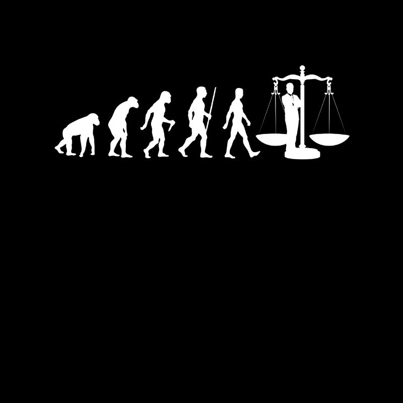 Anwalt Evolution Anwältin Geschenk