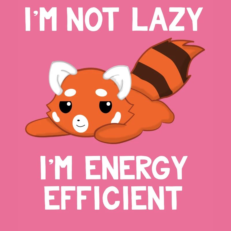 Red Panda - Energy Efficient - Environment - Lazy