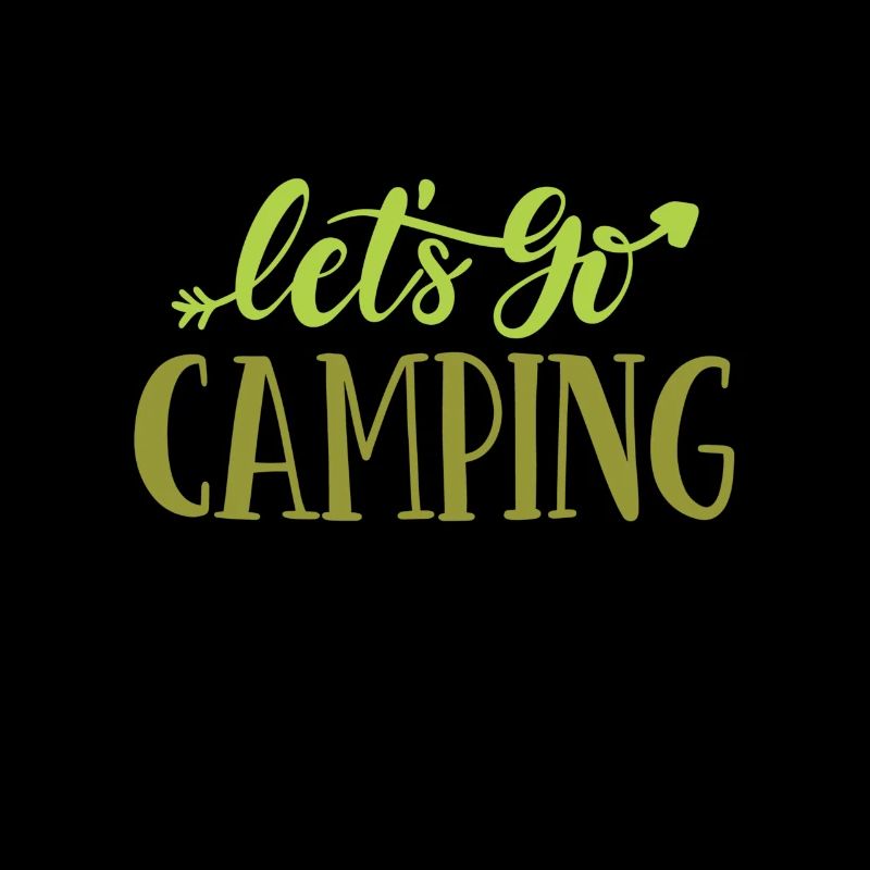 Lets go camping - Camping Shirt