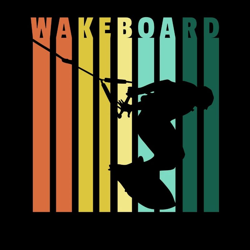 Wakeboarder gift wakeboard waterskiing