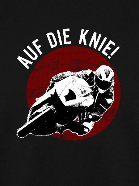 Auf die Knie