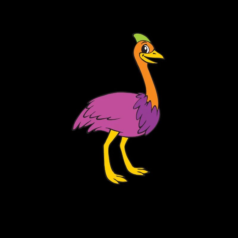 Vogel Strauß