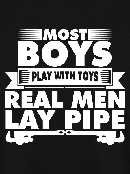 Best men become pipefitters