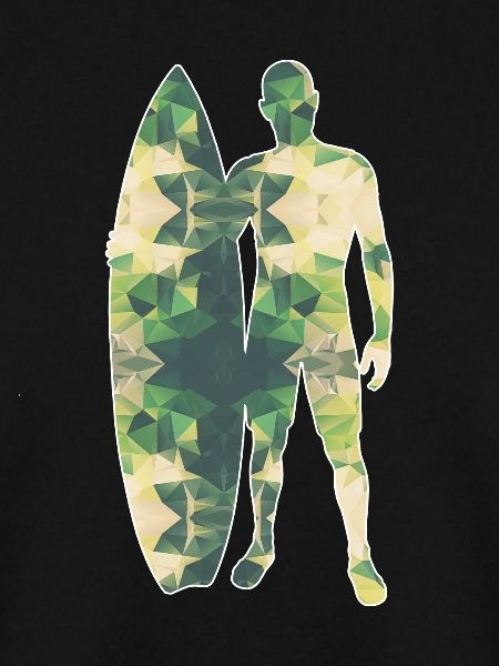 Polygon Surfer grün