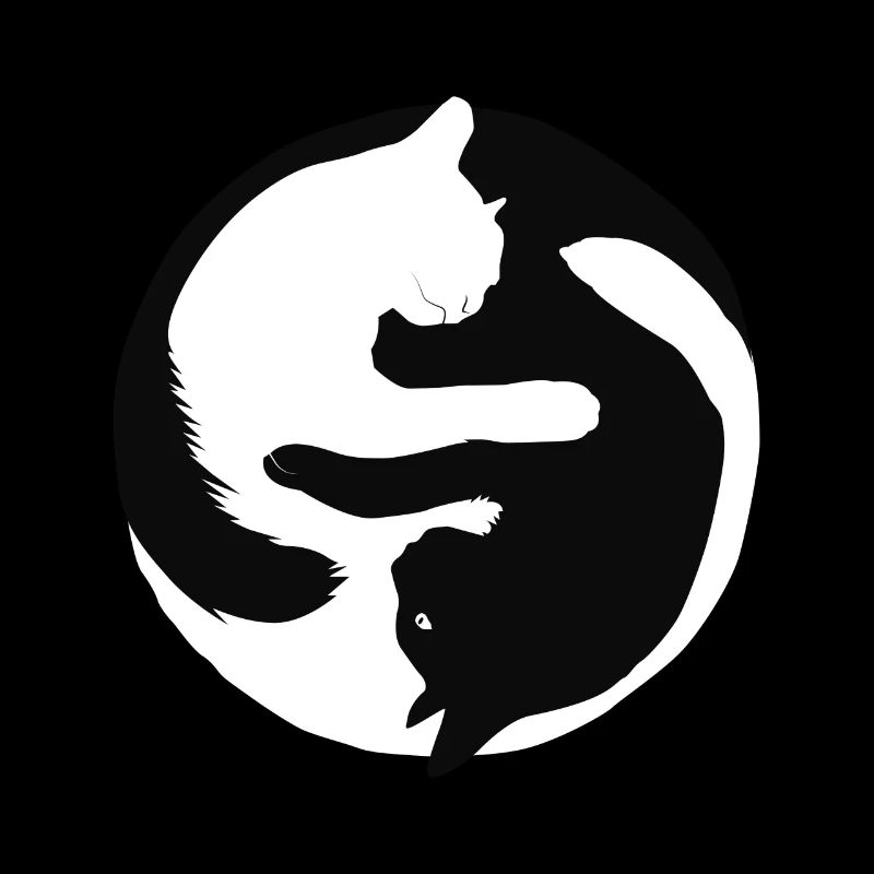 Yin Yang Cats