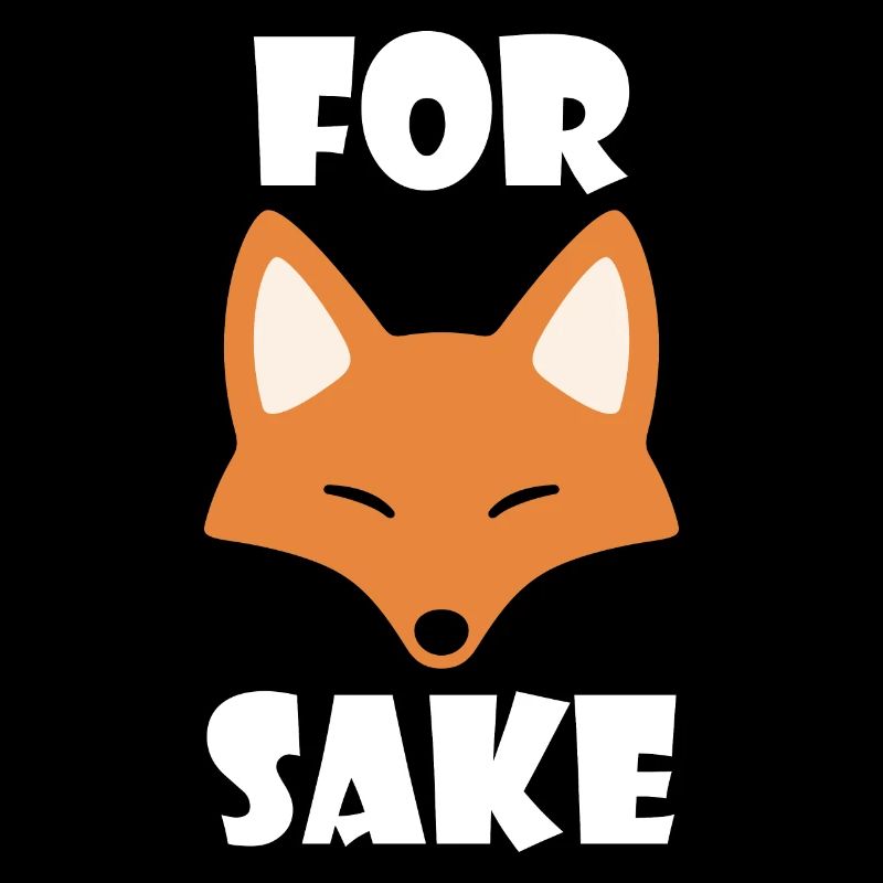 Fuchs lustig Spruch Spaß Geschenk