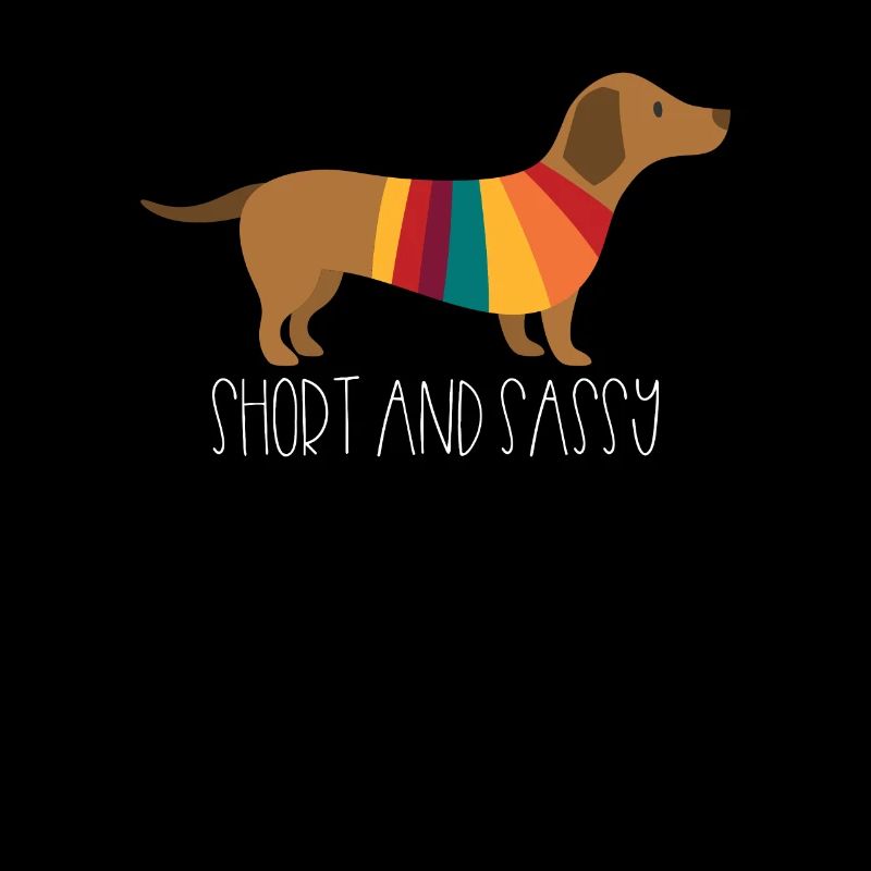 Short And Sassy Dachshund Dackel Hund Geschenk