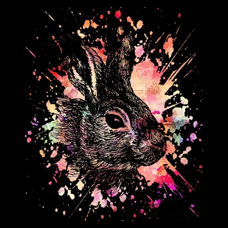 Hase aquarell