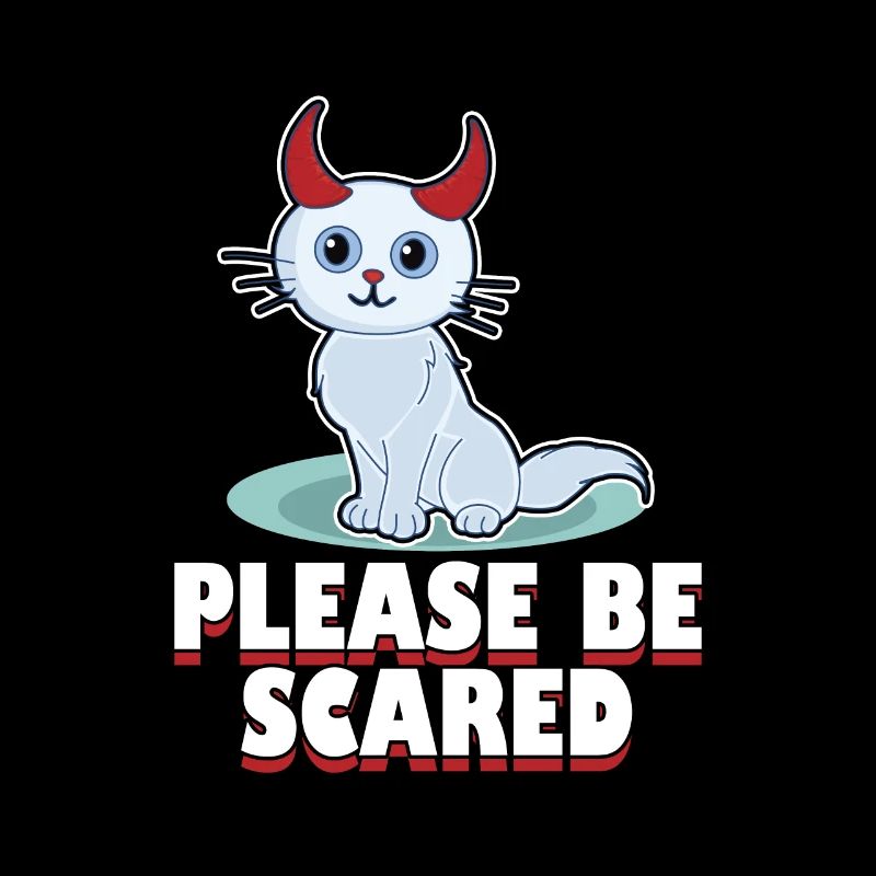 Idée de cadeau effrayant de cornes de diable halloween