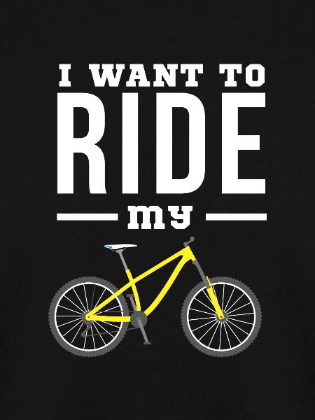 Jeg vil ride på min cykel