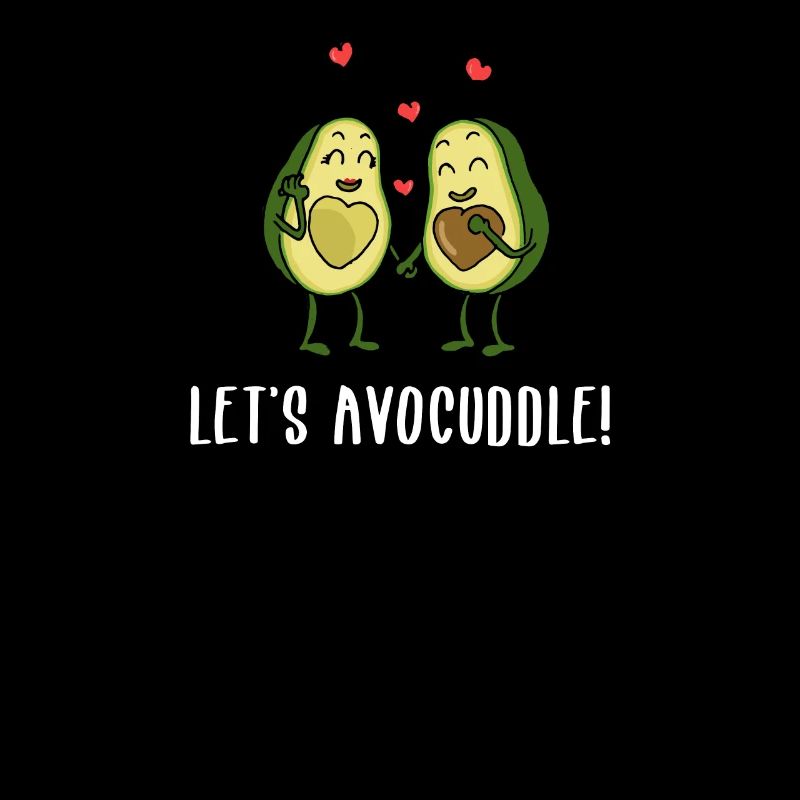 Kuscheln Avocado Lets Avocuddle Romantisch Paare