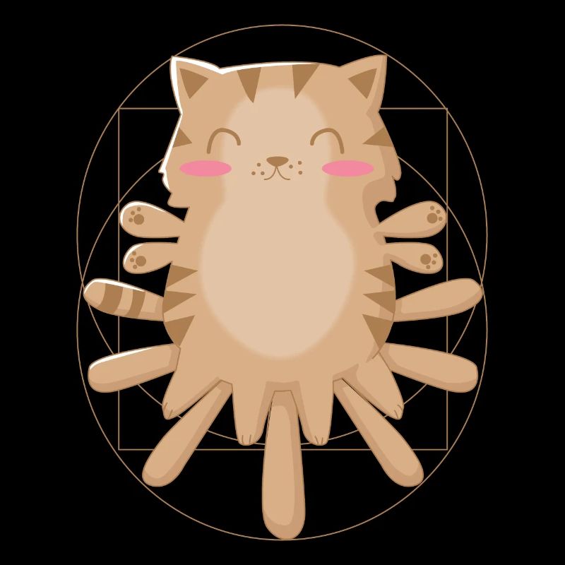 Katze Anatomie Wissenschaft Kunst