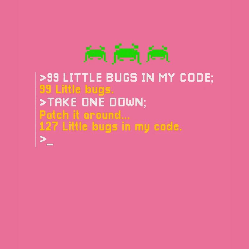 Programmeur 99 Programmation Little Bugs