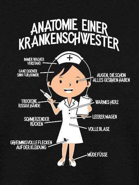 Krankenpflegerin Krankenschwester-Anatom Geschenk